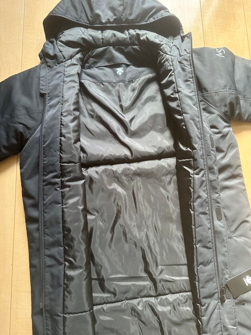 デサント ベンチコート ロングコート L ブラック 新品未使用品