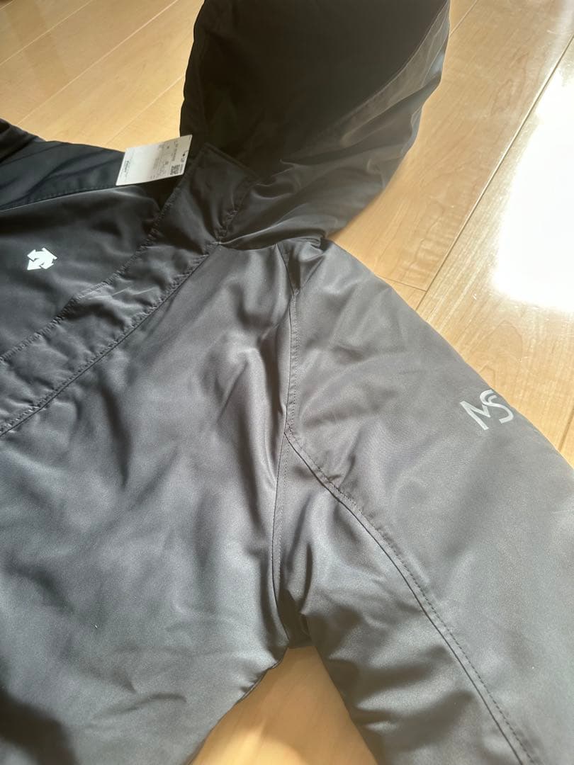 デサント ベンチコート ロングコート L ブラック 新品未使用品