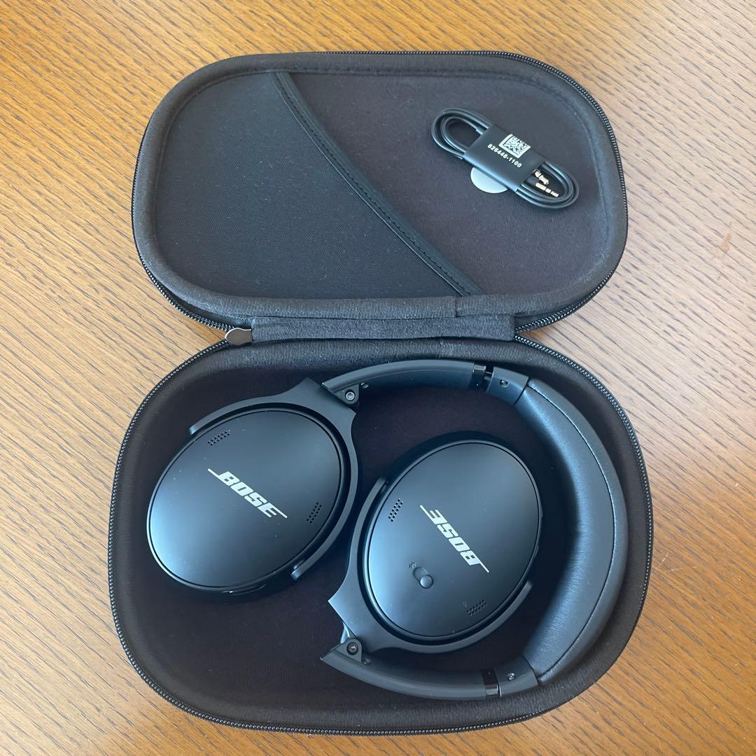 BOSE QuietComfort 45 BLACKカラー ヘッドホン 未使用