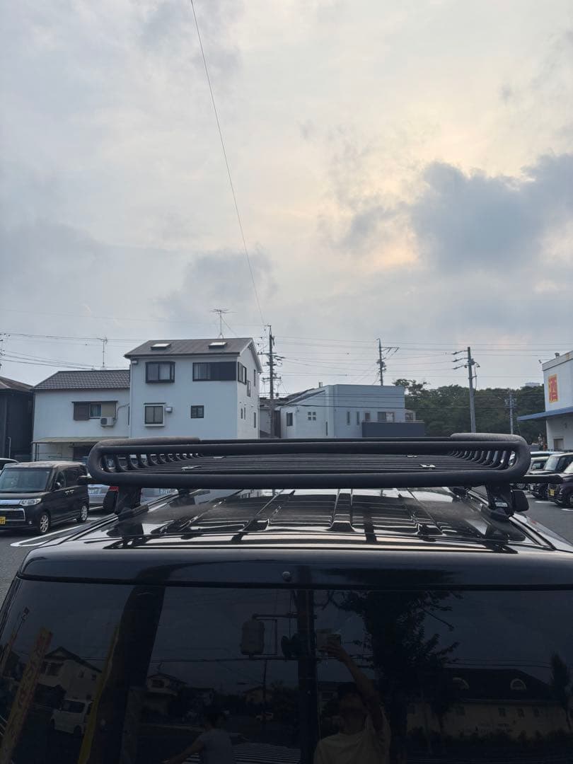 ショウワガレージ　A-x ルーフラック　Mスーパーワイド　盗難防止キット付き