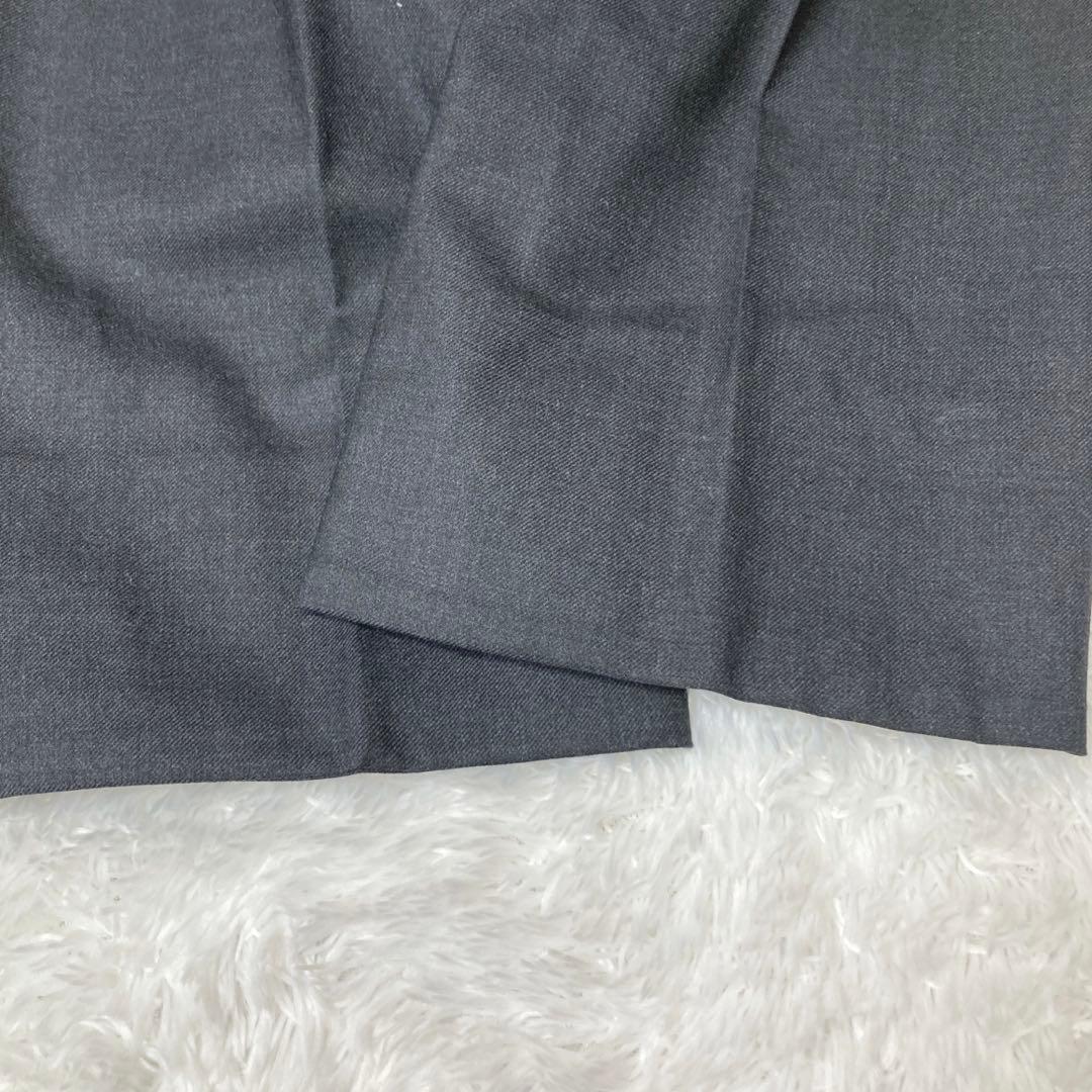 ユナイテッドアローズ　セットアップ　プレミアムウール　ダークグレー　46