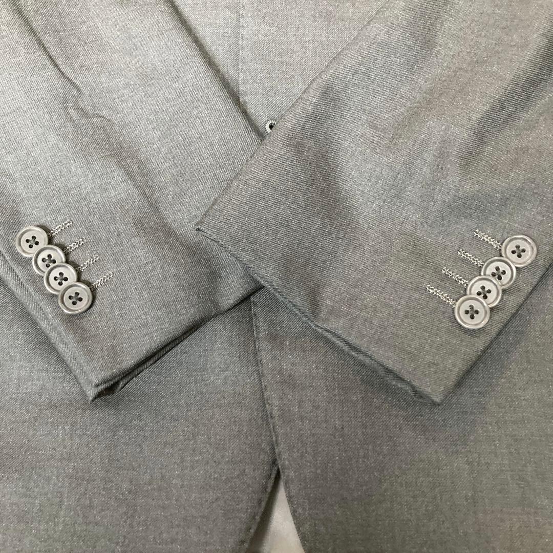 ユナイテッドアローズ　セットアップ　プレミアムウール　ダークグレー　46