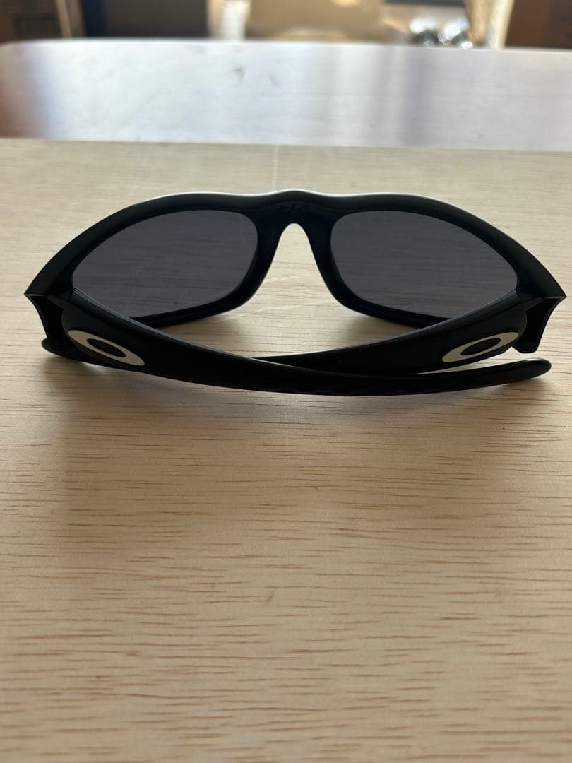 OAKLEY オークリー　USA製サングラス　ブラック　レンズ劣化あり