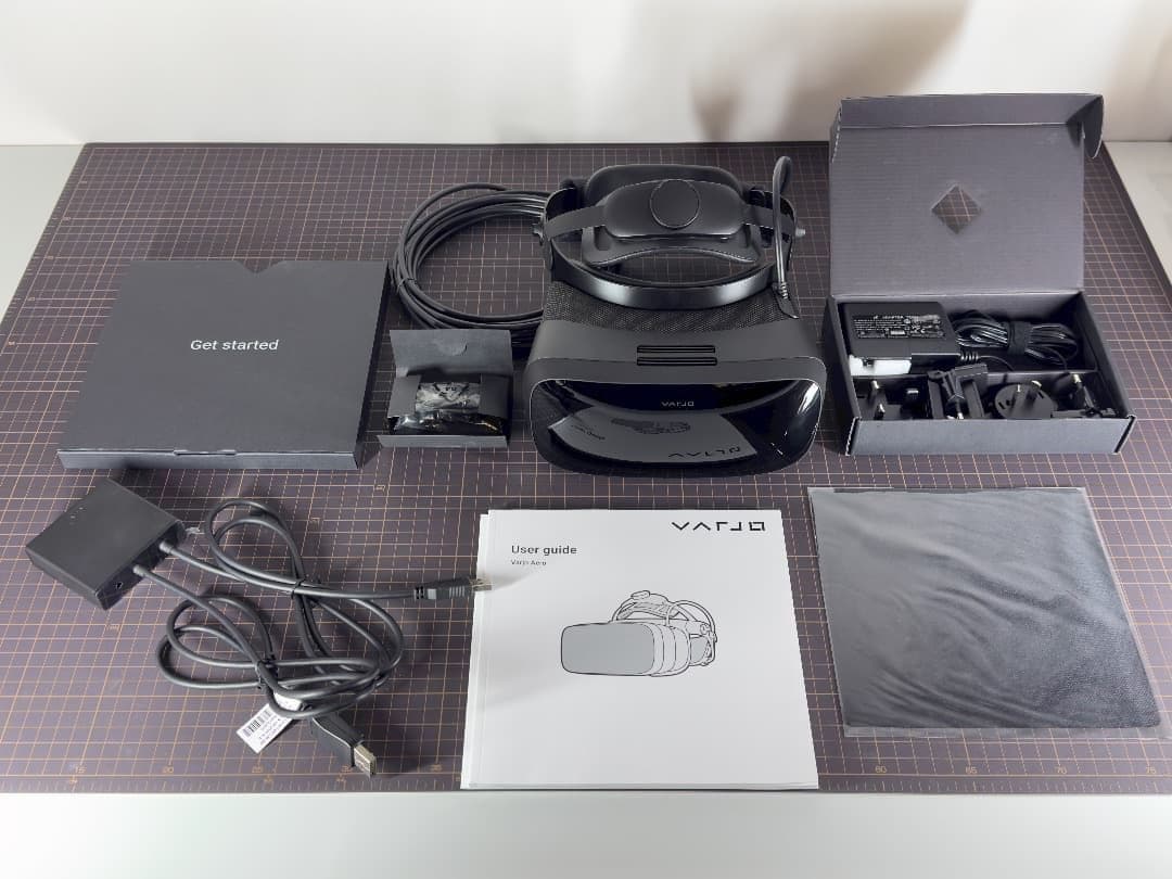 最終値下げ 未使用に近い Varjo Aero VRヘッドセット＋アクセサリー