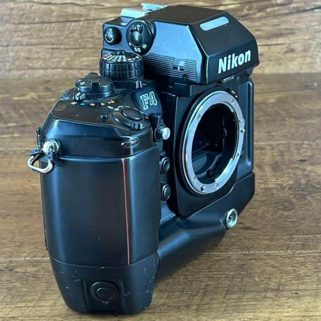 Nikon ニコン　F4  MF-22  MB-21 付 ジャンク   14-4