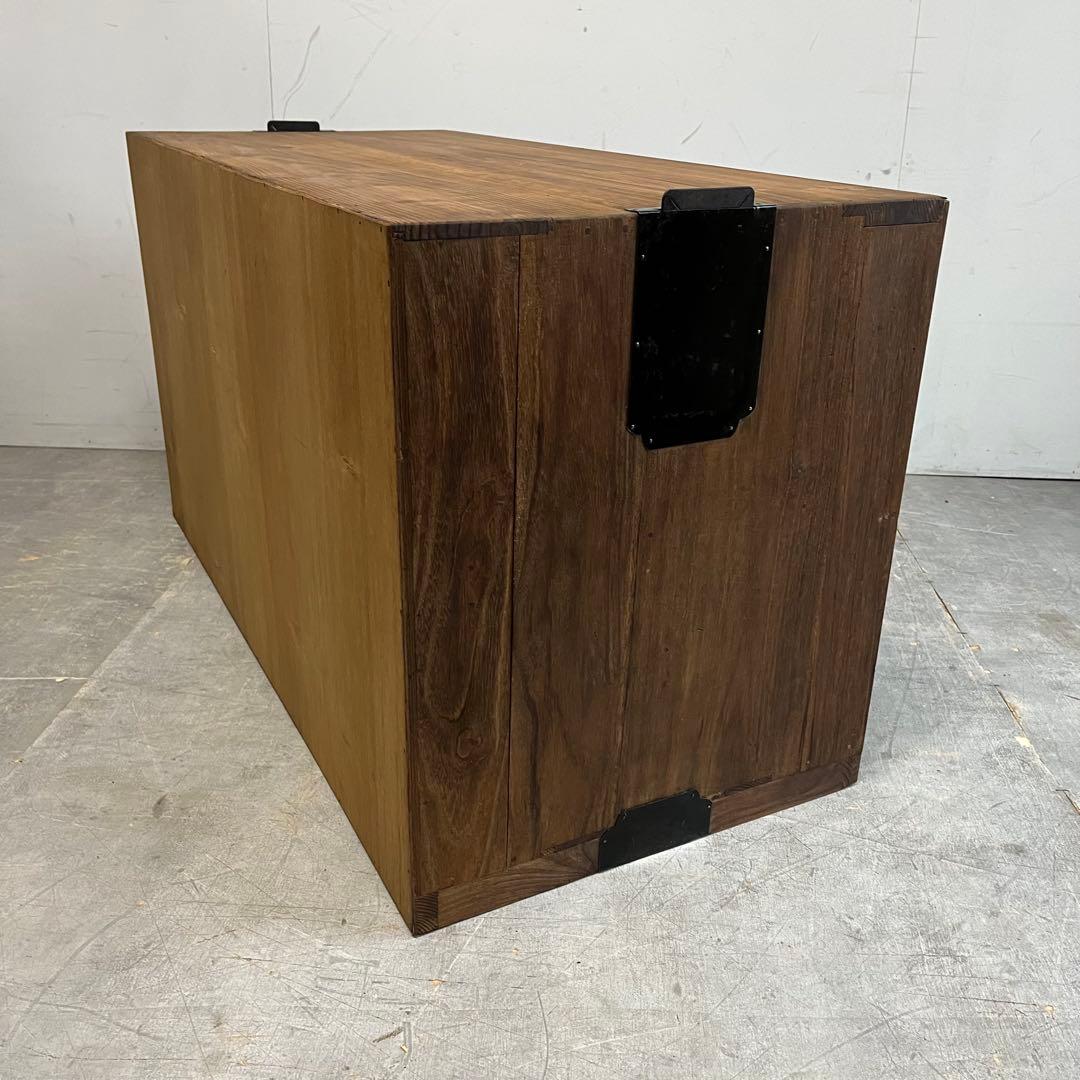 アンティーク チェスト 箪笥 桐 杉 テレビ台 無垢材 昭和レトロ z463