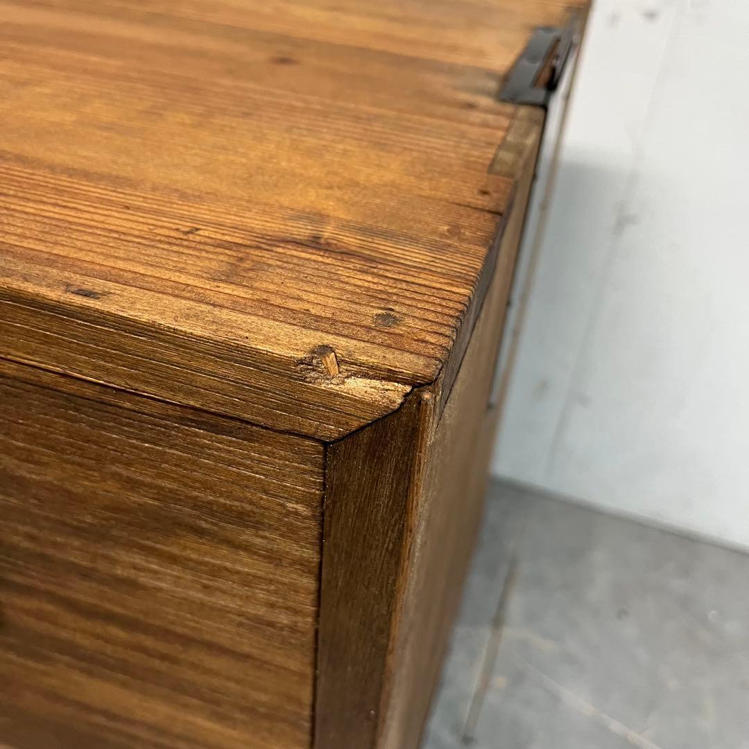 アンティーク チェスト 箪笥 桐 杉 テレビ台 無垢材 昭和レトロ z463