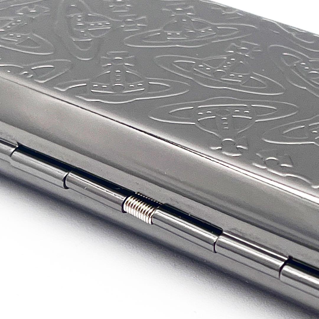 【未使用級】Vivienne Westwood シガレットケース メタルブラック