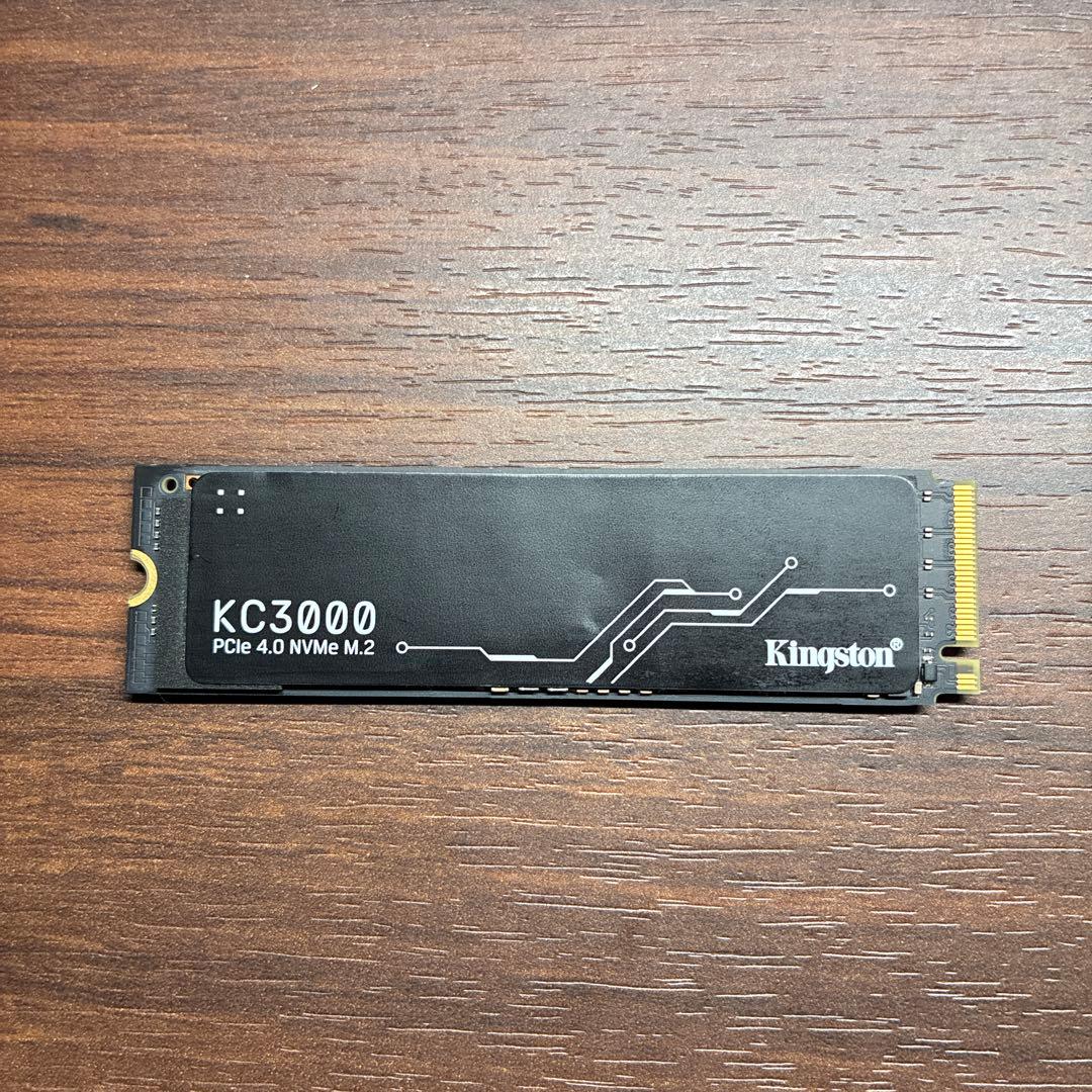 P*r様 Kingston KC3000 2TB(2048GB) NVMe PC