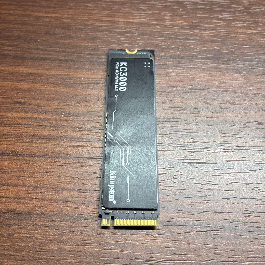 P*r様 Kingston KC3000 2TB(2048GB) NVMe PC