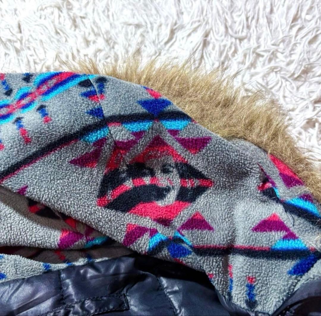 【美品】ヒステリックグラマー　モッズコート　メンズM　ブラック　総柄　ヒスガール