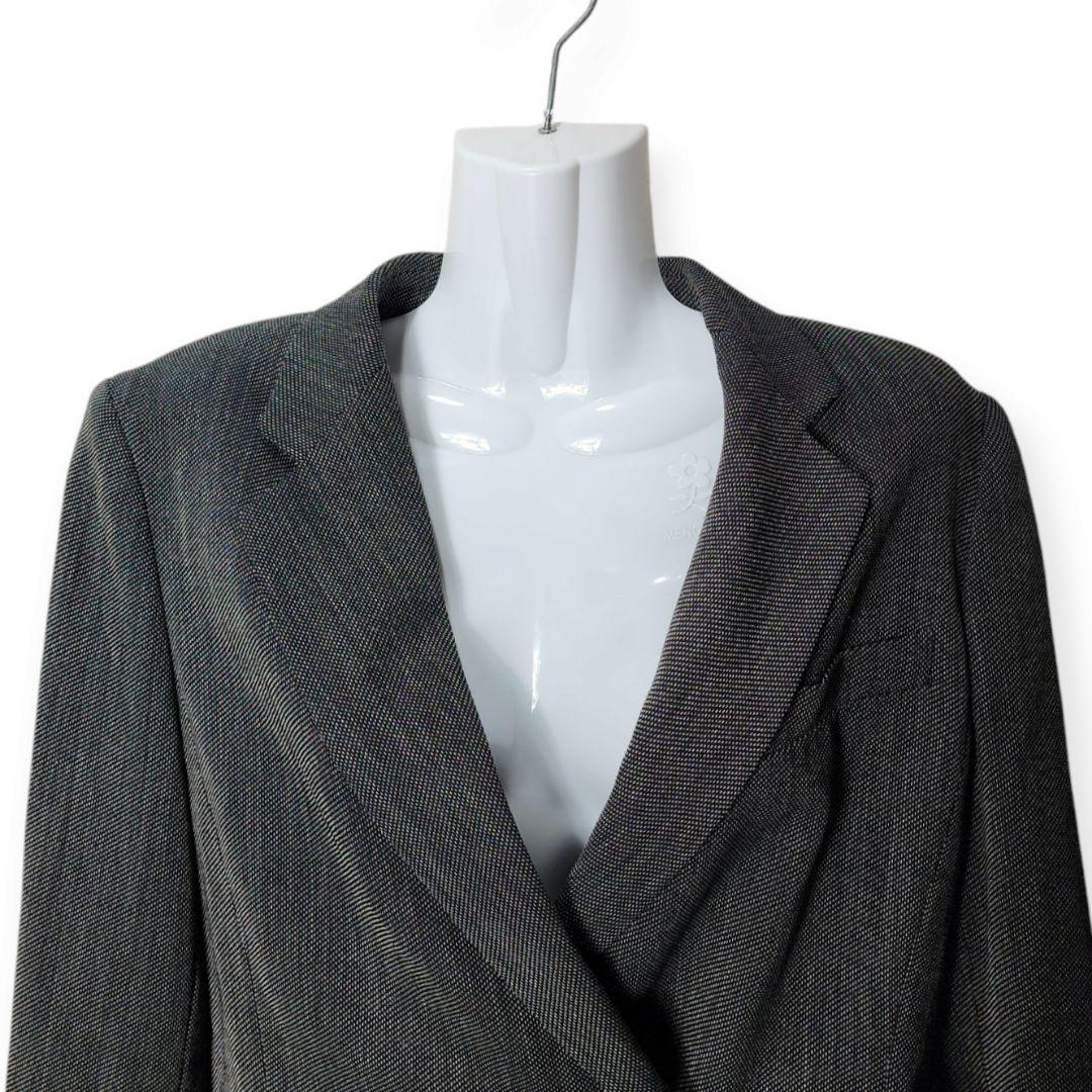 【マックスマーラ】ダブル スカート セットアップ 白タグ 比翼ボタン XL相当