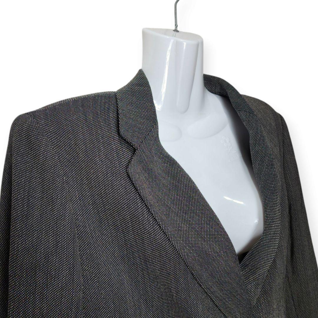 【マックスマーラ】ダブル スカート セットアップ 白タグ 比翼ボタン XL相当