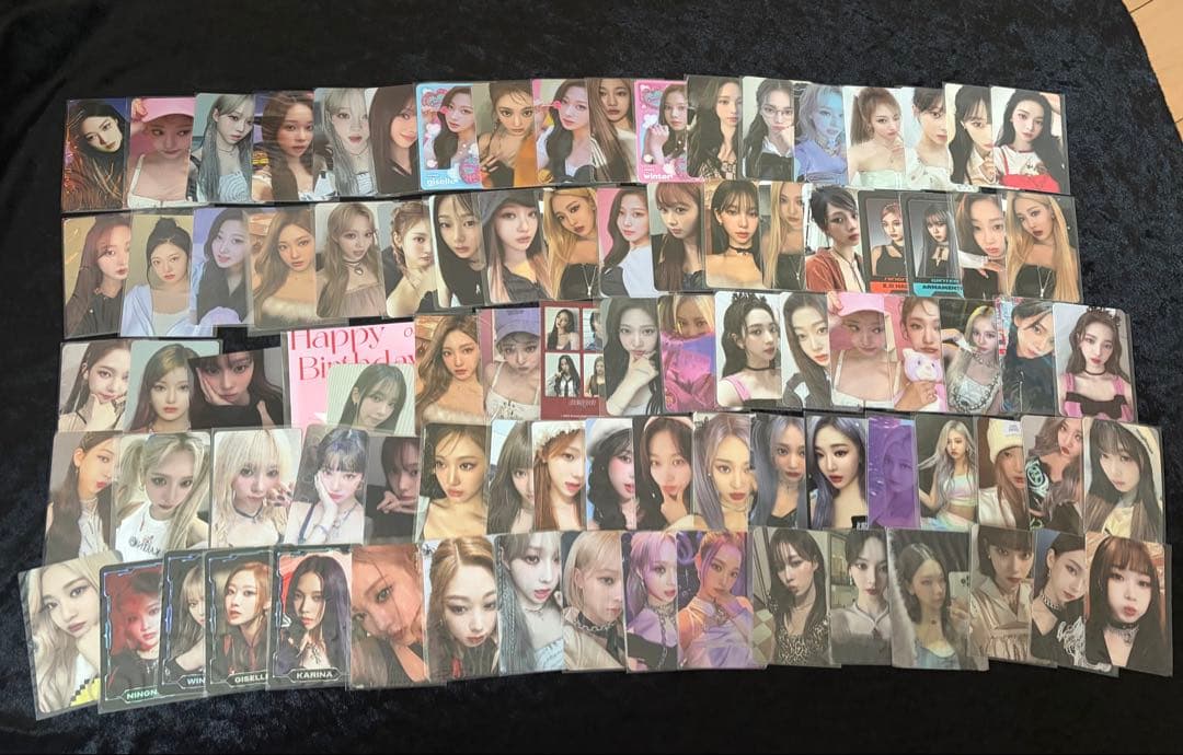 aespa トレカ バラ売り・まとめ買い〇