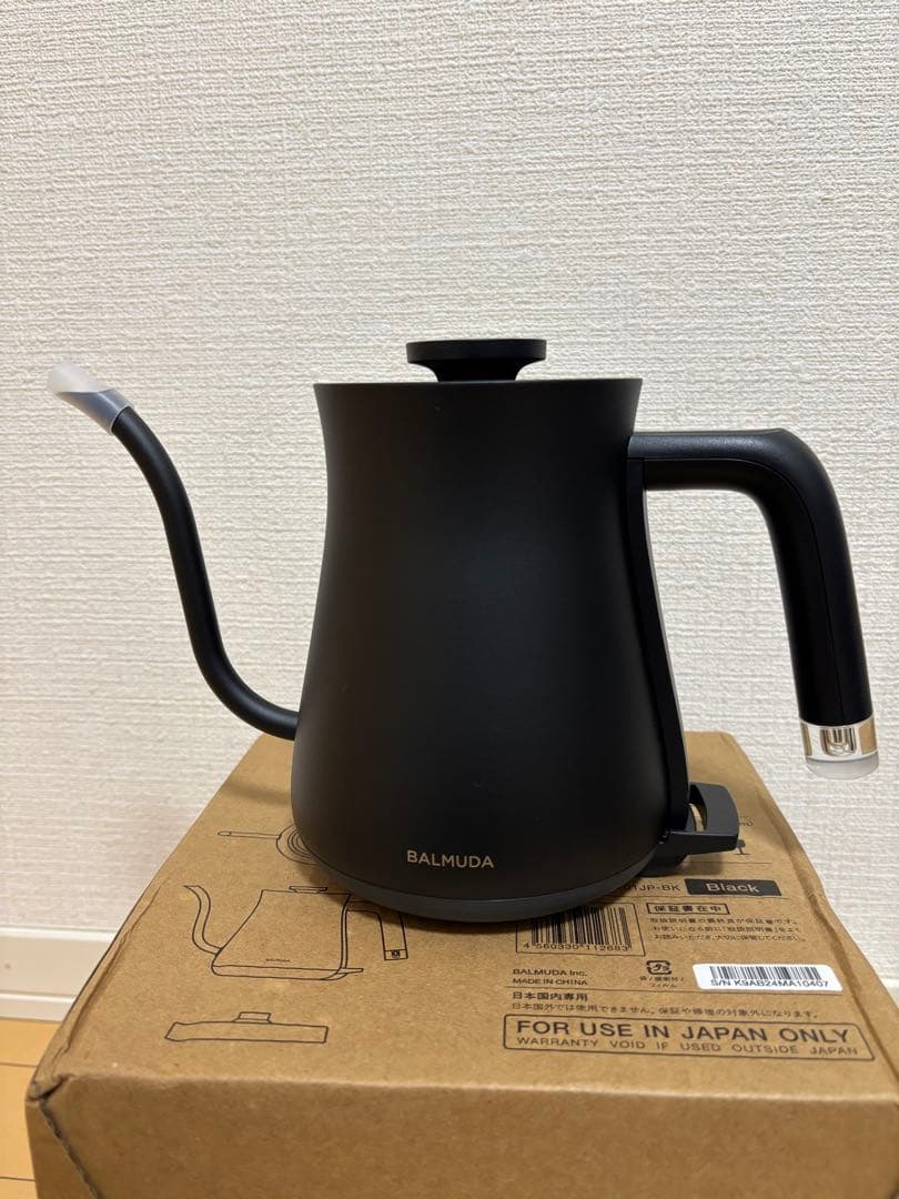 新品未使用品　BALMUDA The Pot ブラック
