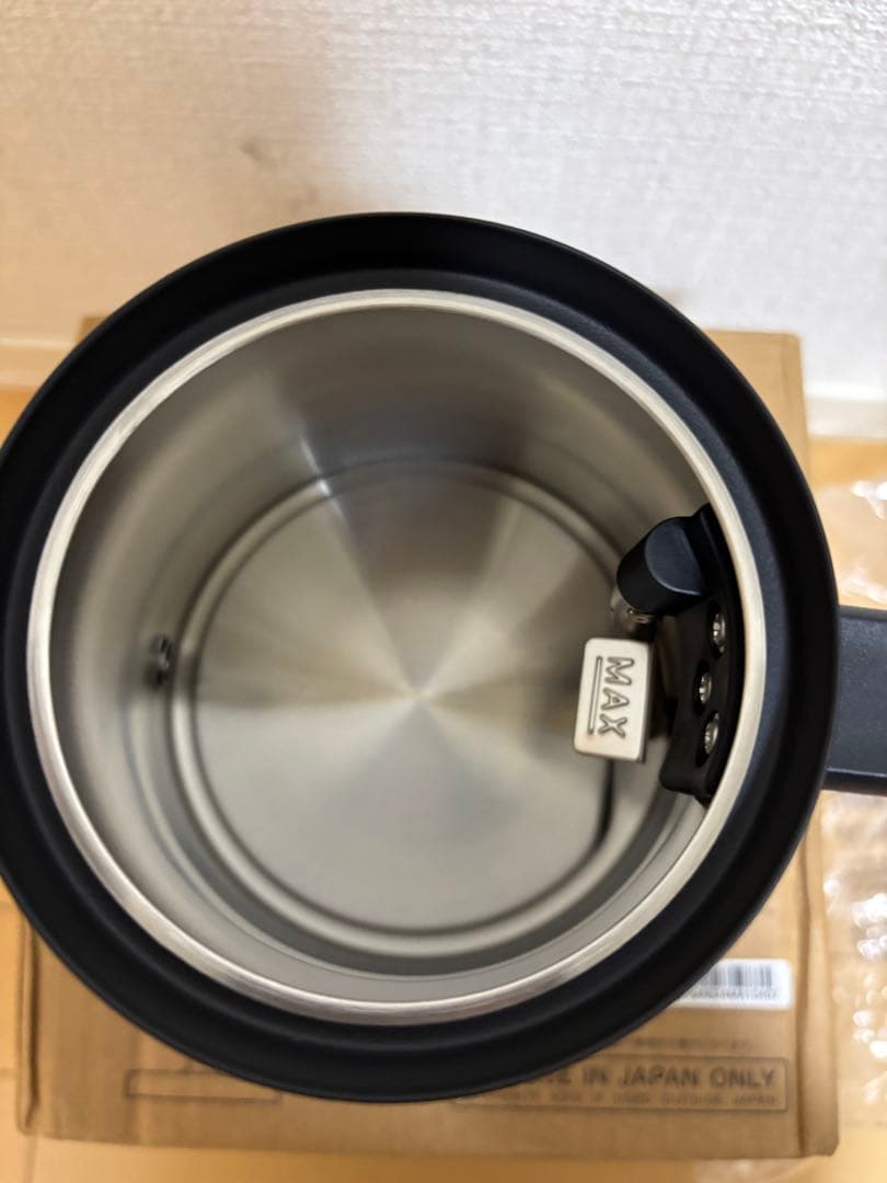 新品未使用品　BALMUDA The Pot ブラック