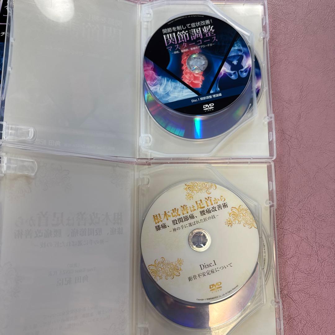 根本改善は足首から 関節調整マスターコース のDVDセット