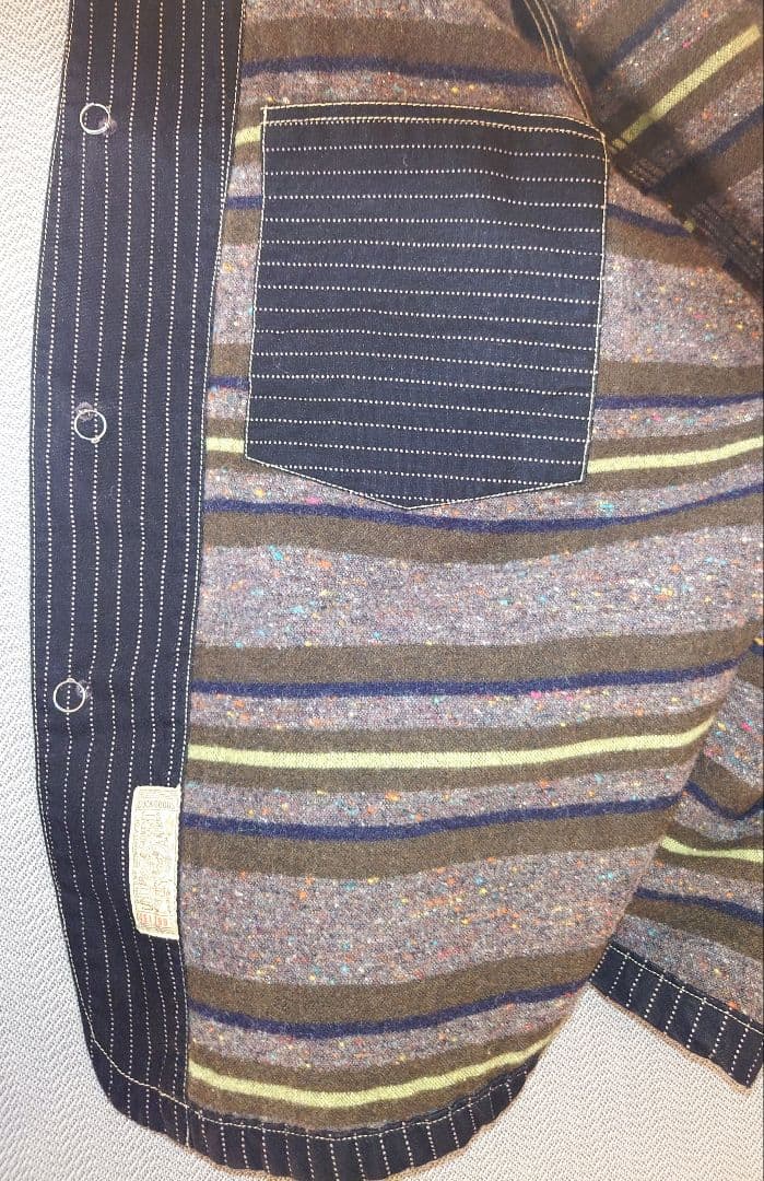 フリーホイーラーズ　黒ウォバッシュカバーオール ウールライナー付 Size40