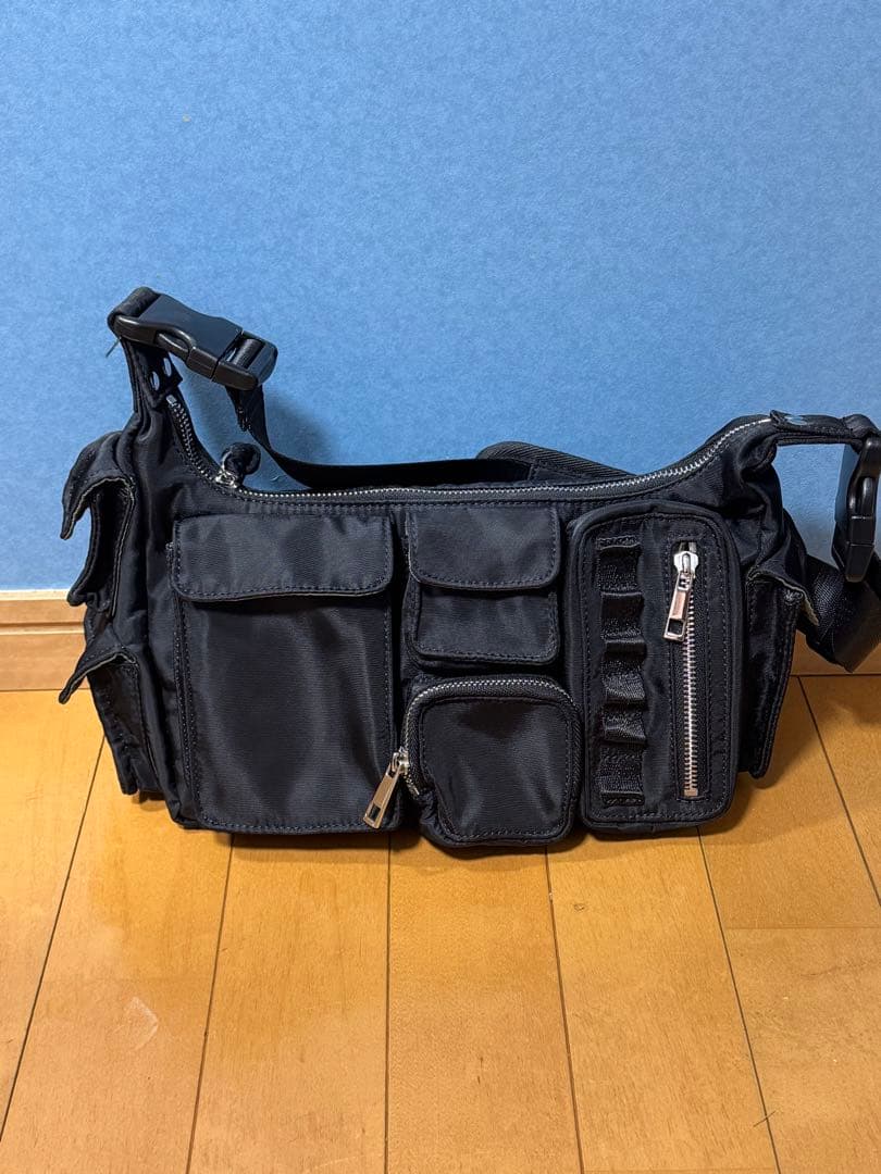 バッグ AMERI 2WAY SHOULDER MILITARY BAG black