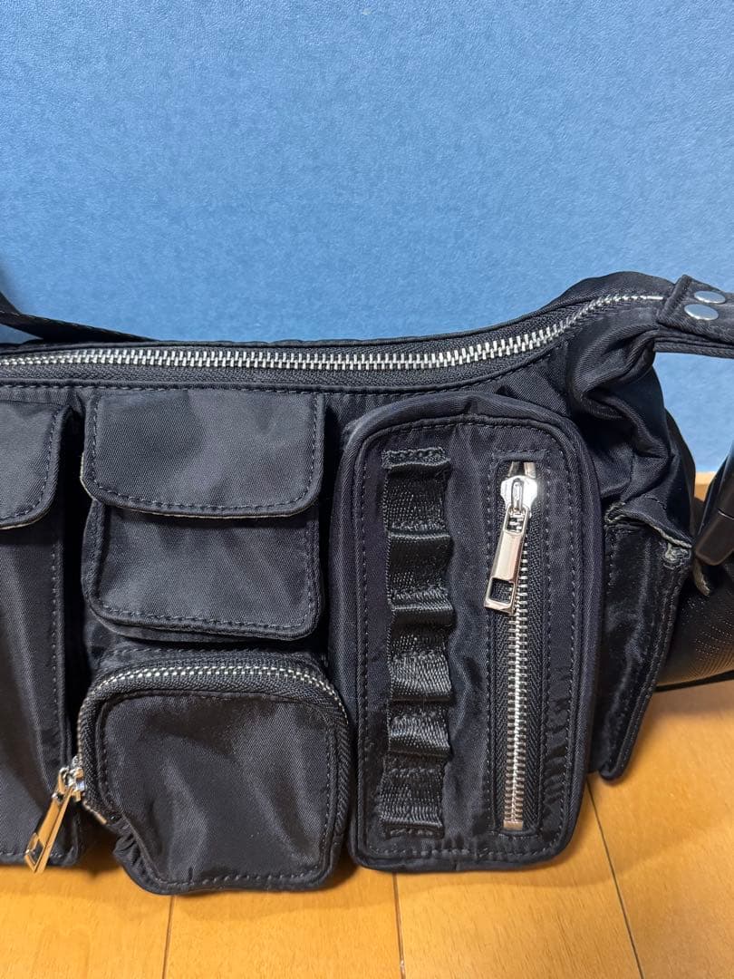 バッグ AMERI 2WAY SHOULDER MILITARY BAG black