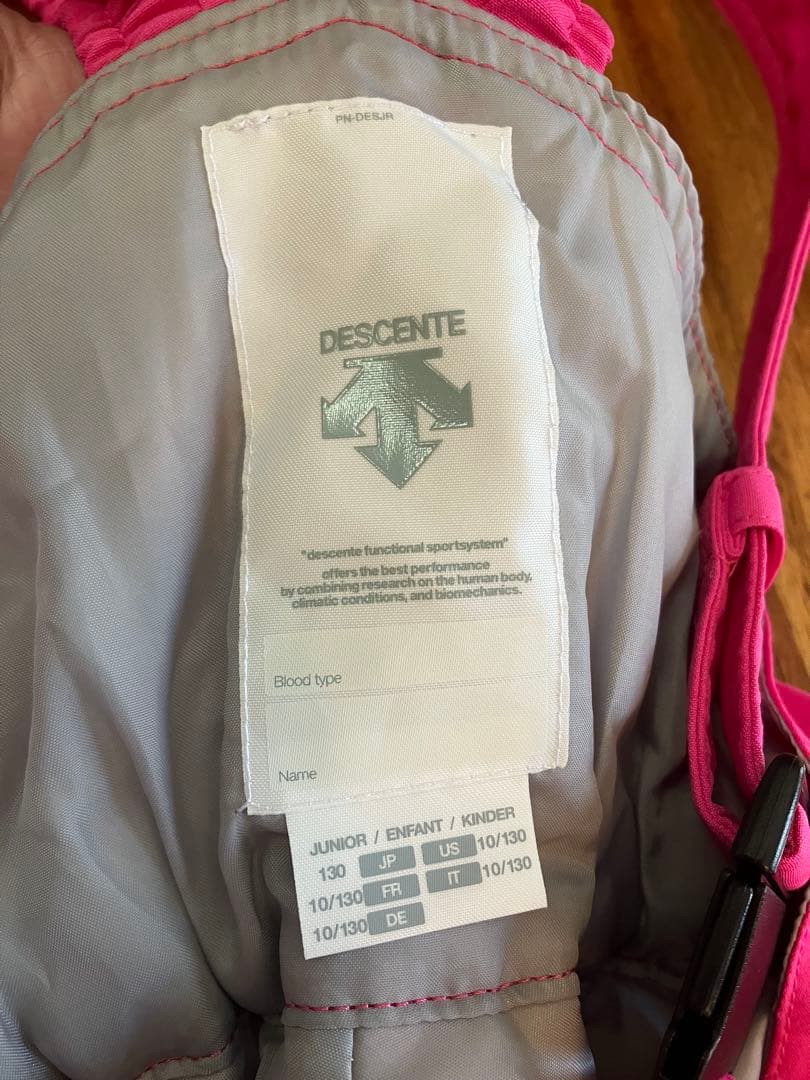 MAZDADESCENTE デサントスキースノーボードウェア 女の子130