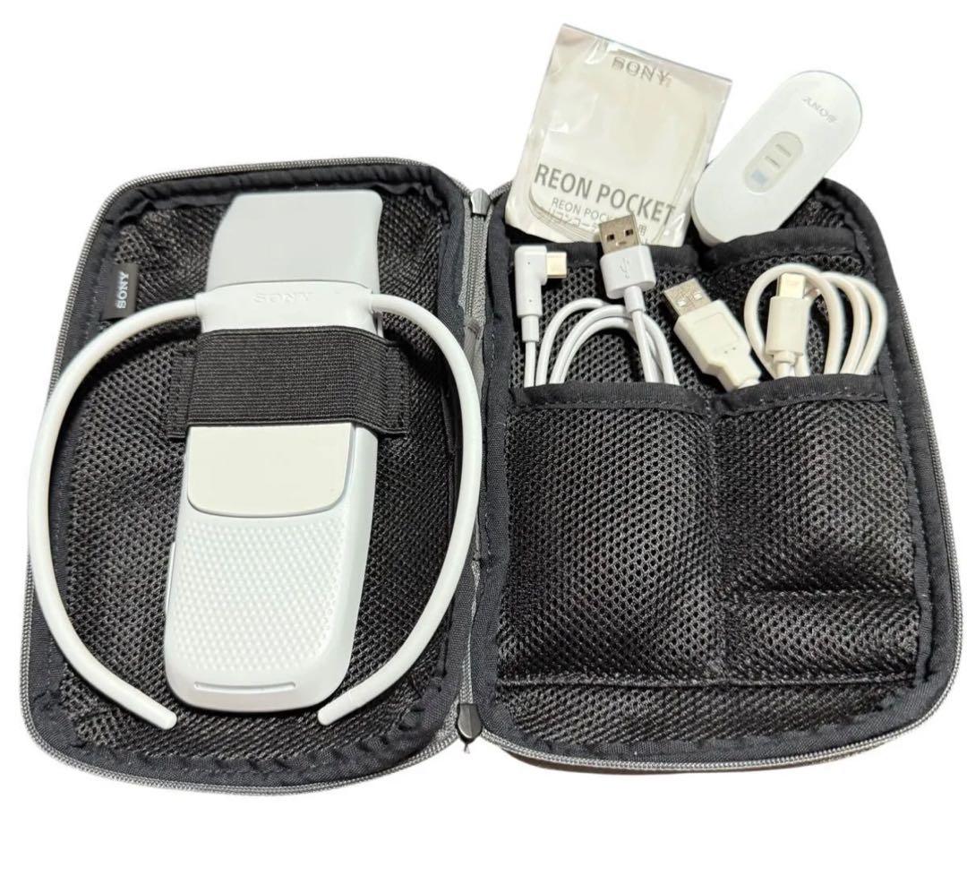 ソニー REON POCKET5 ウェアラブルサーモデバイス Bluetoot