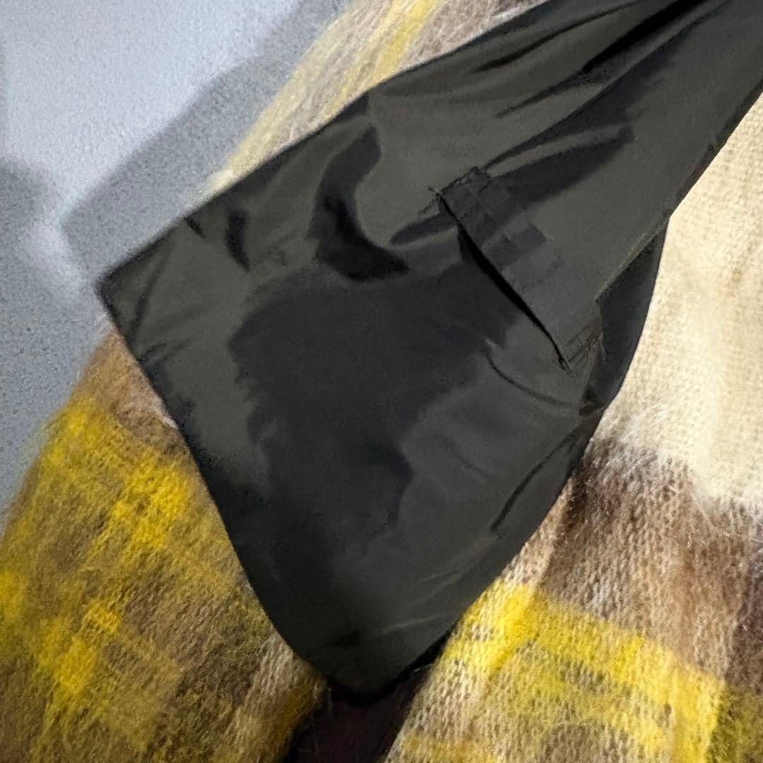 ジャケット・アウター PRADA SPORT mohair scarf padded jacket