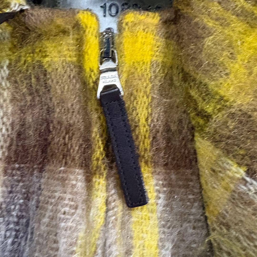 ジャケット・アウター PRADA SPORT mohair scarf padded jacket