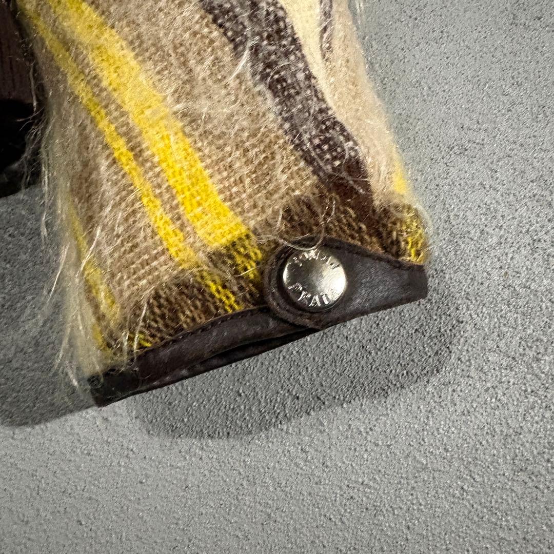 ジャケット・アウター PRADA SPORT mohair scarf padded jacket