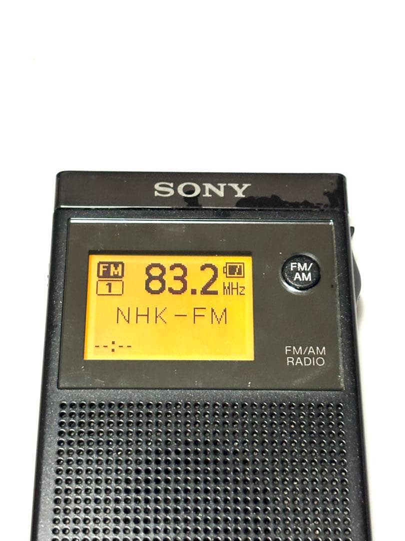 SONY ポケットラジオ SRF-R356 動作品