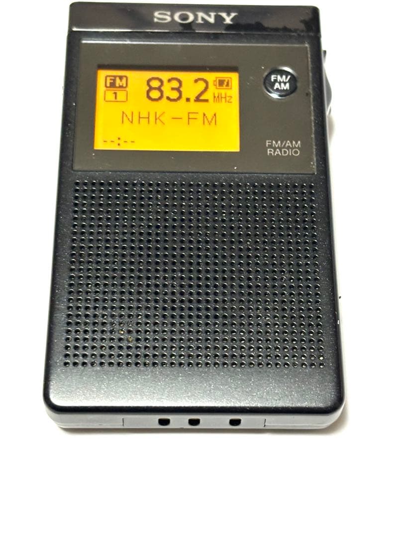 SONY ポケットラジオ SRF-R356 動作品