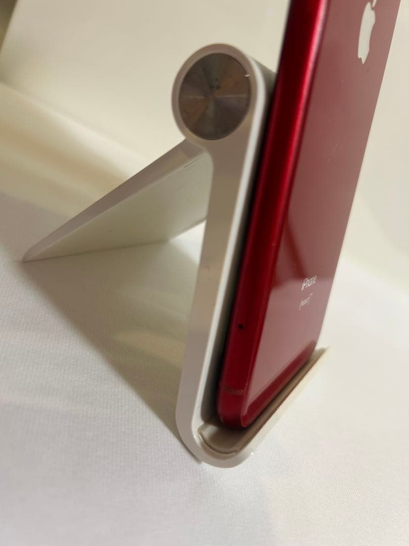 iPhone XR 128GB レッド SIMロック解除済み バッテリー83％