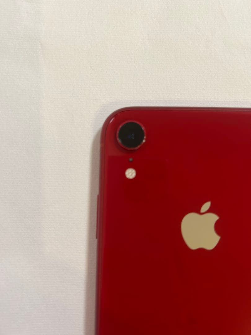 iPhone XR 128GB レッド SIMロック解除済み バッテリー83％
