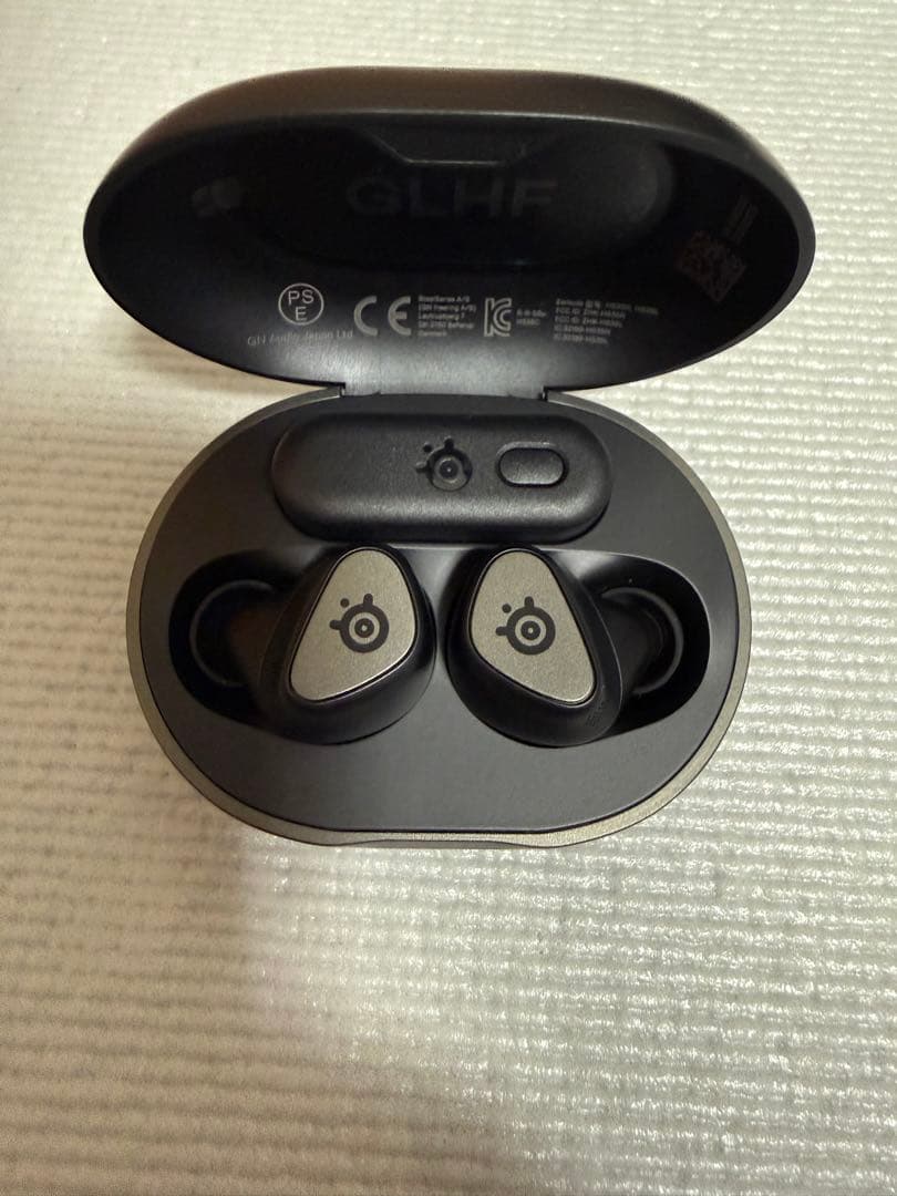 SteelSeries ゲーミングワイヤレスイヤホン ブラック