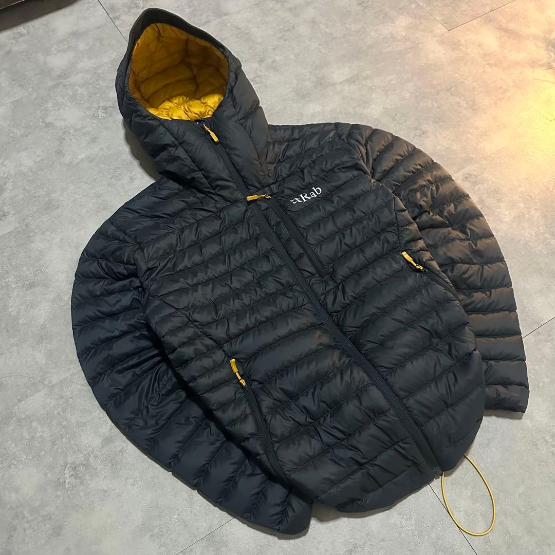 【極美品⭐️】極暖Rab ダウンジャケット　マウンテンパーカー黒