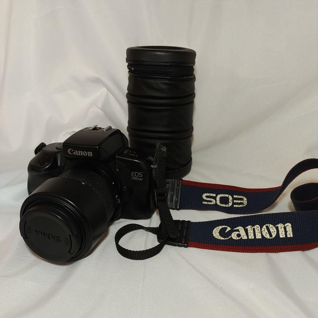 【卒業式、入学式の記念に】Canon一眼レフカメラ（フィルム）本体、レンズ2本