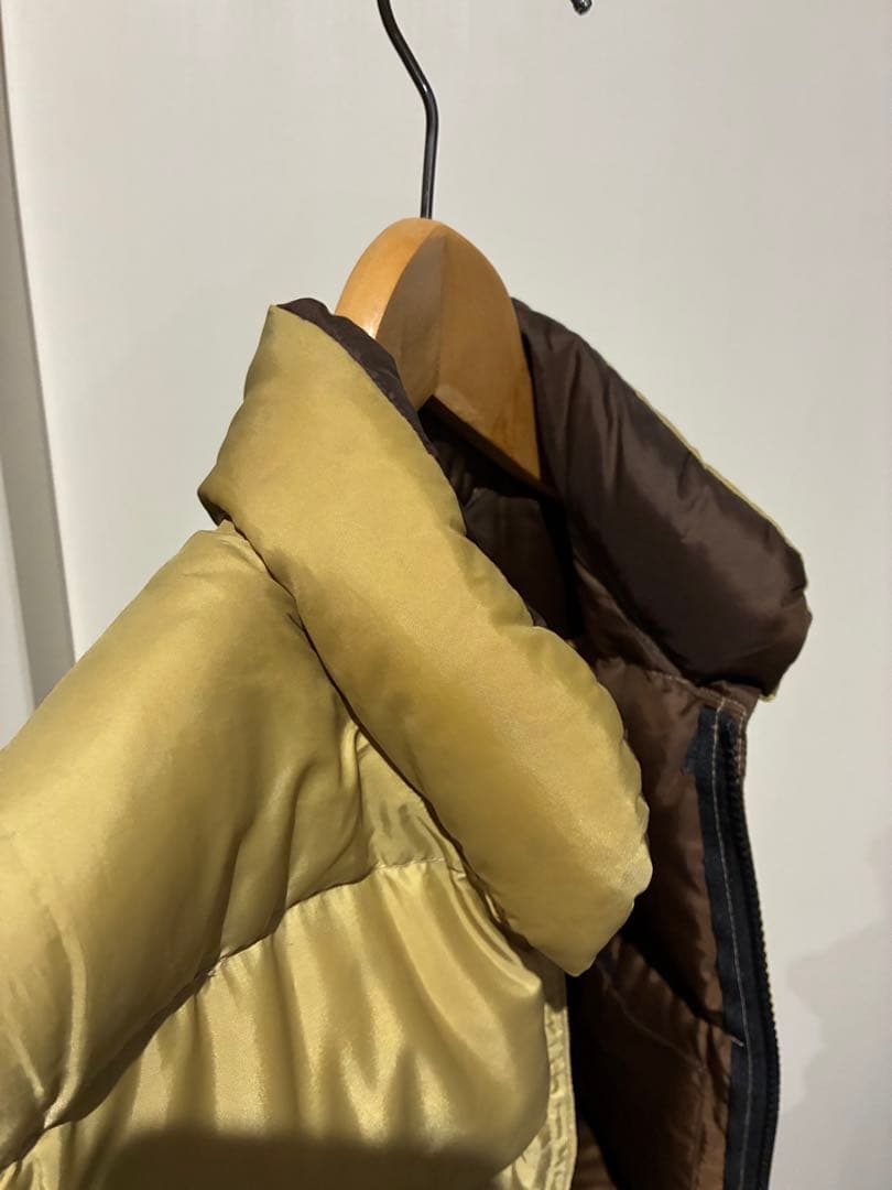 【極美品】ボーイズマーケット別注クレセントダウンワークスNBNWベスト タン