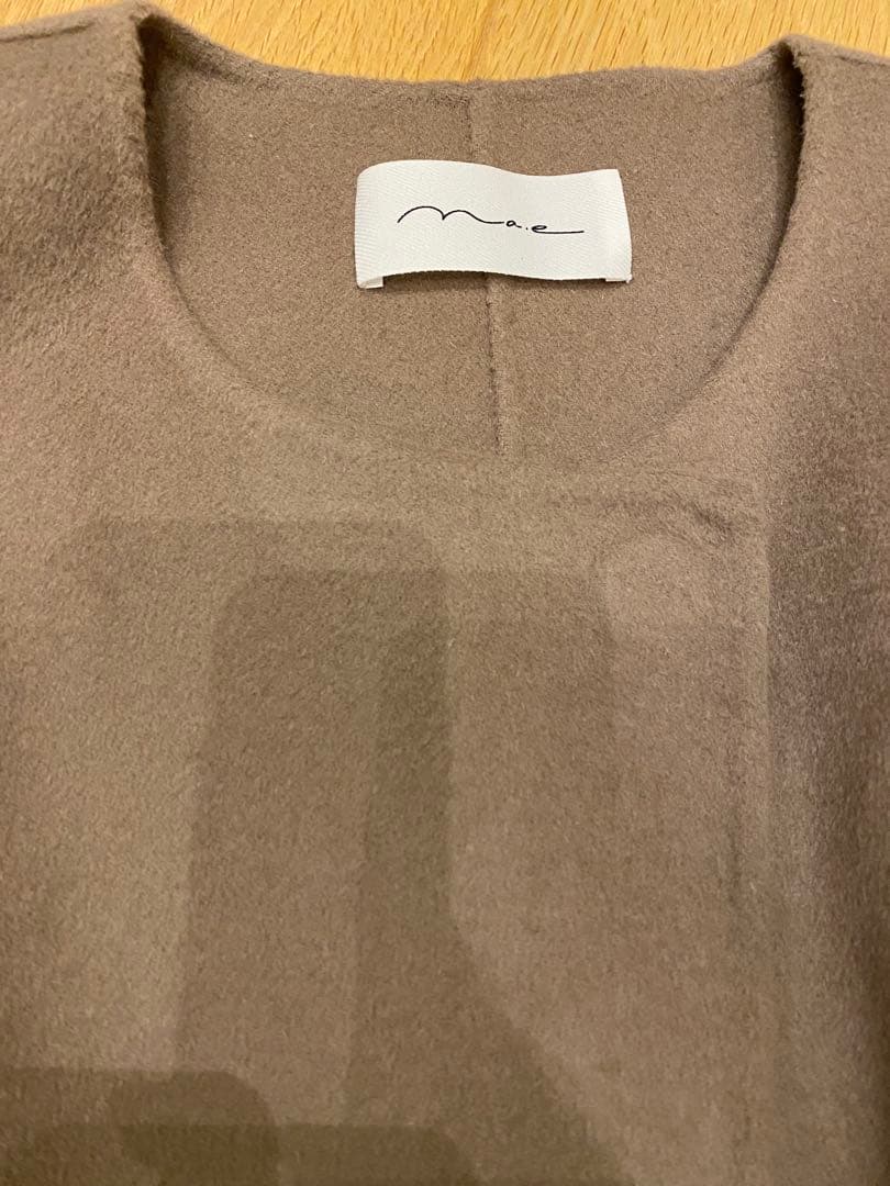 【Na.e 】ナエ即完売品 Handmade Wool Gilet エトープ