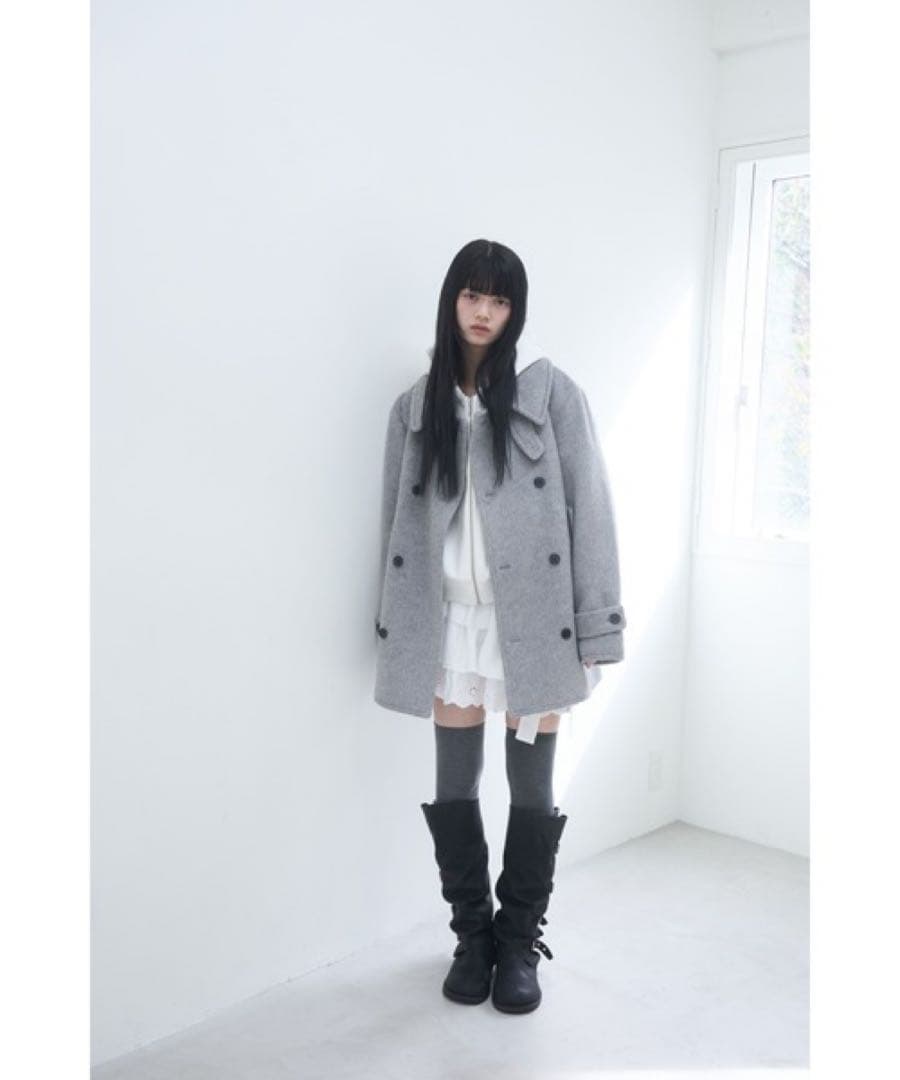 ジャケット・アウター smyeon Middle shaggy coat