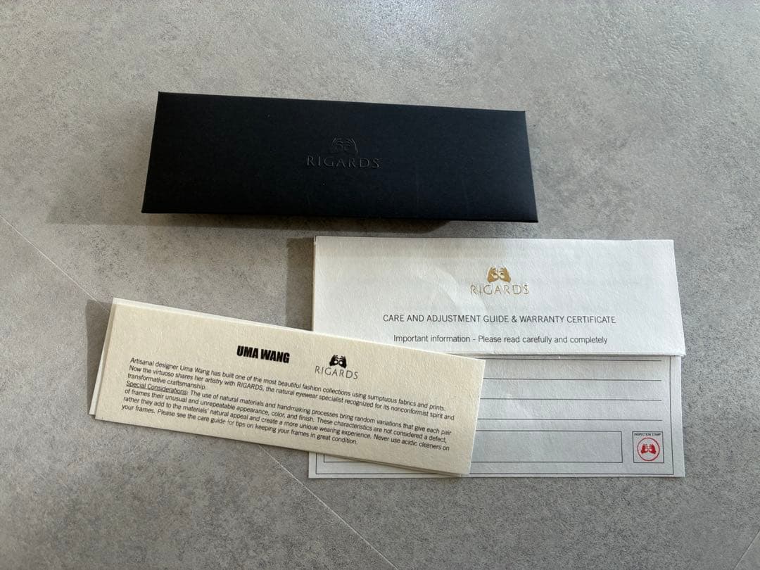 RIGARDS × UMA WANG RG00UW3 サングラス