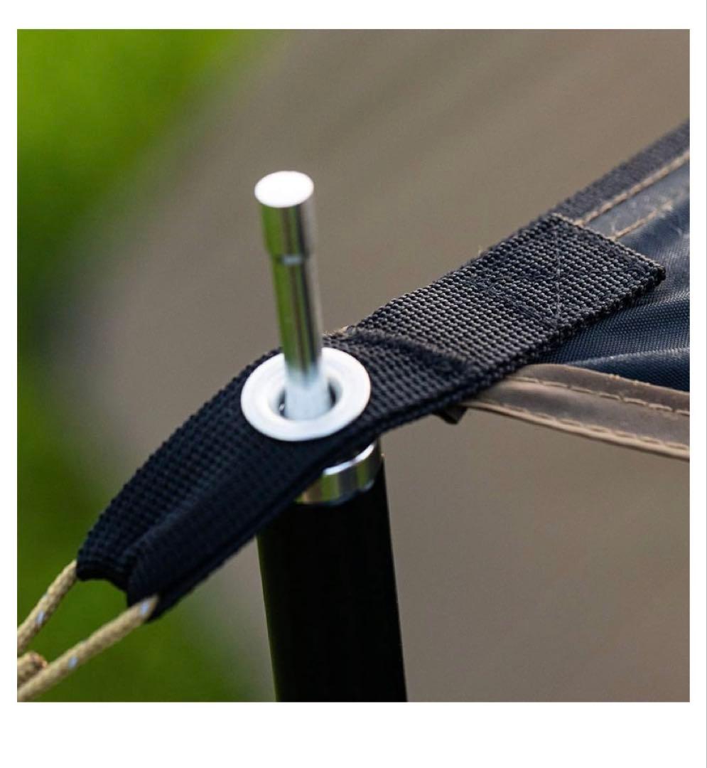 ワンティグリス ポリコットンTC ワンポールテントとタープ設置用のアルミポール