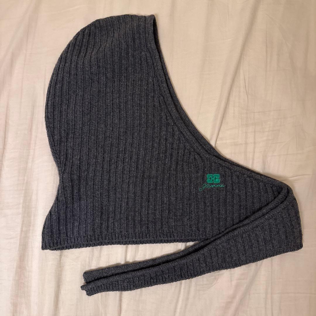 GANNI(ガニー)Core FutureWool Knit Balaclava