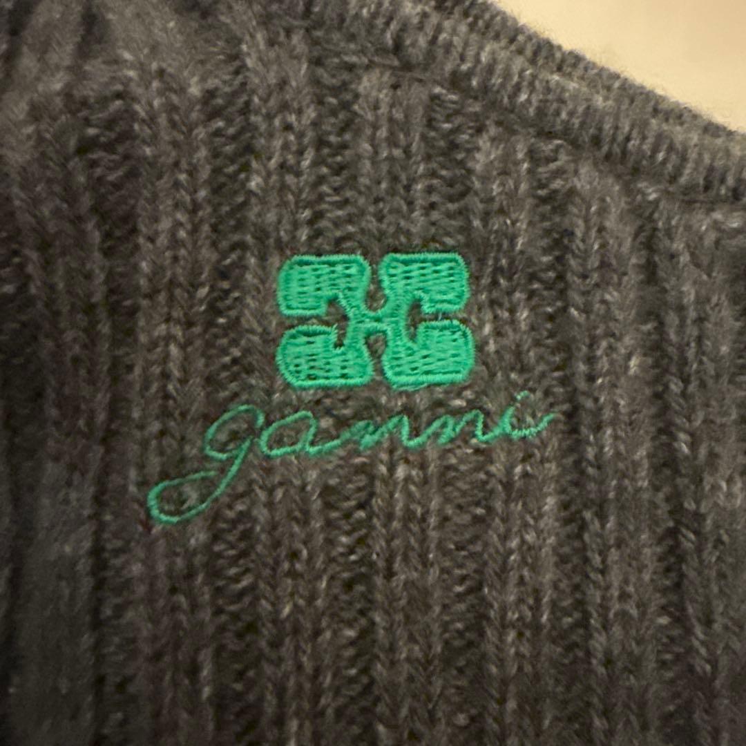 GANNI(ガニー)Core FutureWool Knit Balaclava