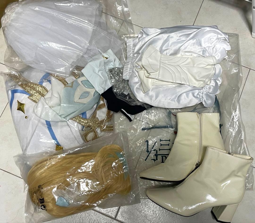 三分妄想 原神 蛍（コスプレ 衣装ウィッグ 小物 フルセット LED発光