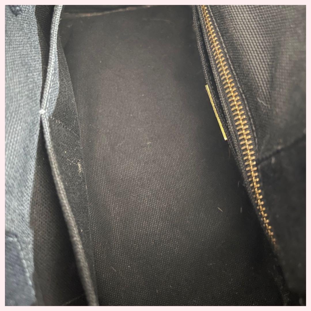 ＊ニコ＊PRADA カナパ 黒 トートバッグ