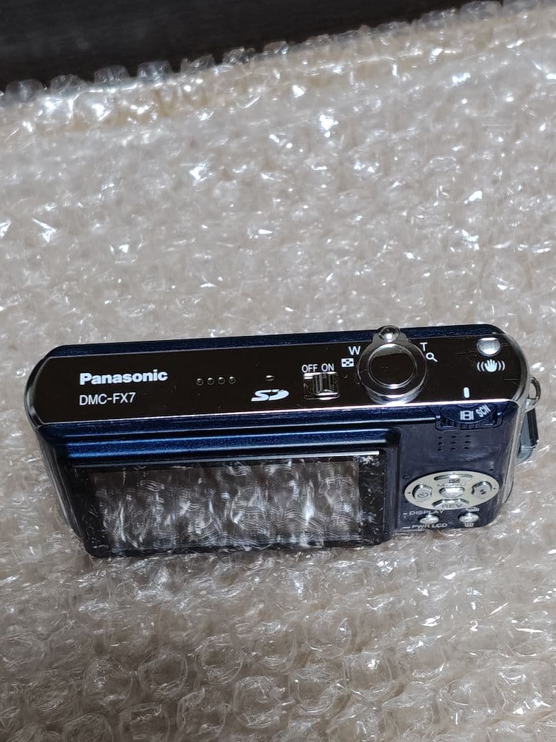 【動作確認済】パナソニックルミックス バッテリー２個SDカードオールドコンデジ