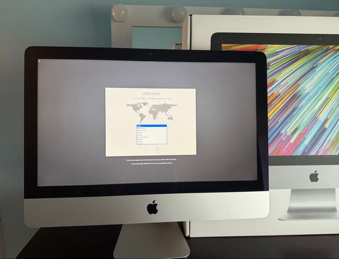 iMac 21.5インチ シルバー 250GBHD