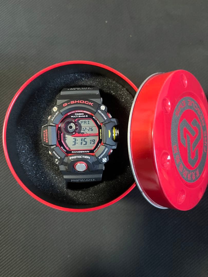m*3様 G-SHOCK×緊急消防援助隊　GW-9400NFST -1AJR