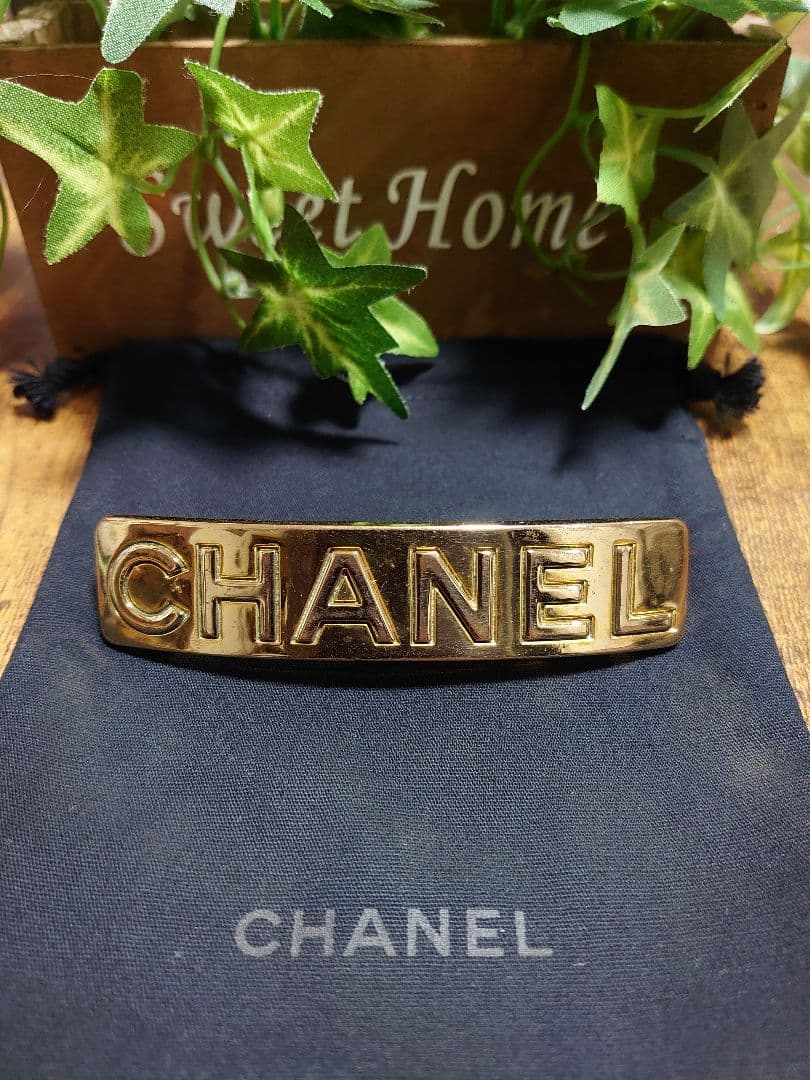 【CHANEL 正規品】バレッタ ヴィンテージ品