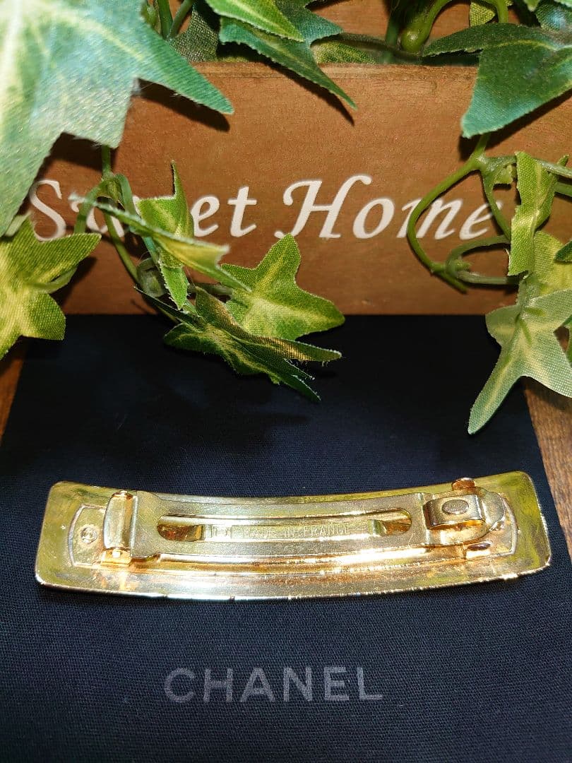 【CHANEL 正規品】バレッタ ヴィンテージ品